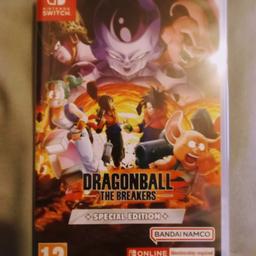 Brand New Dragon Ball 'The Breakers' Special Edition Switch Game In Excellent Condition, Still Sealed Not Opened. Brought For my son's birthday however he has now decided that he wants something else hence the sale, buyer can collect if local please see feedback to buy with confidence from a trusted seller, no haggling or time wasters please be aware game is advertised elsewhere so can be removed at any given time. Would make an ideal Birthday present thank you for viewing 🙂