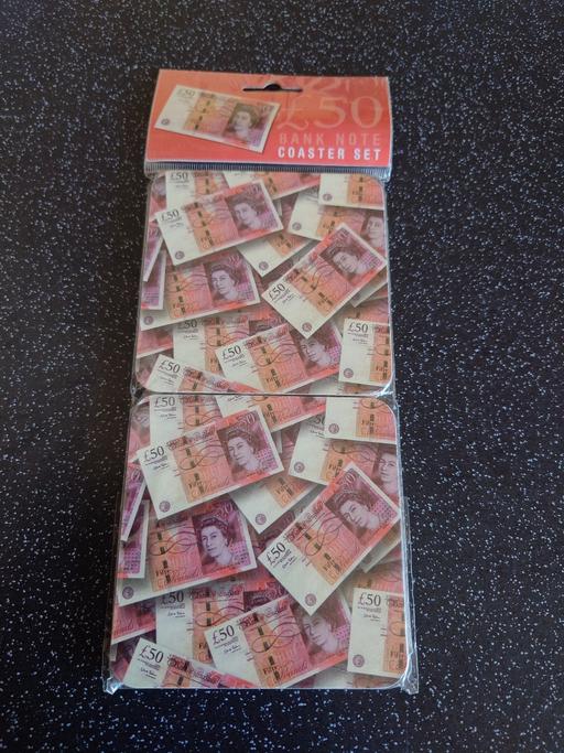 Buy & Sell Leicestershire Charnwood - Photos for £50 bank note coaster set