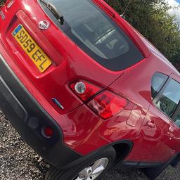 Here I have a Nissan Qashqai 2009 for sale 
Nissian Qashqai acenta dci 
DCI 106
1.5 pure drive dci 
105 b.h.p
It starts and drives has it should 
Nothing wrong with it 
Around 170k on clock 
Don’t expect a show room car as it is 14 years old 
£1800 any nearest offer
May consider a part ex
More details of car in one picture

Mot till 21-02-2024