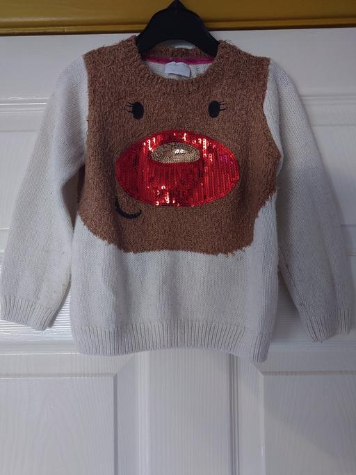 Buy & Sell Leicestershire Charnwood - Photos for Girls reindeer jumper size 18-24 months