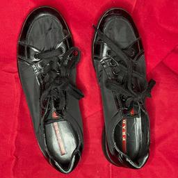 Black Prada Trainers Sneakers

4E2439

UK Size 7.5

Worn a few times but still in very good condition.

Collection from London SW3 or dispatch by tracked courier within 1 day of cleared payment.