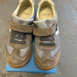Clarks children shoes in size 12G. Hardly used so like new condition.

Collection only