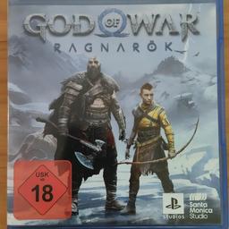 Verkaufe God of War Ragnarök für PS5. Das Spiel läuft einwandfrei.