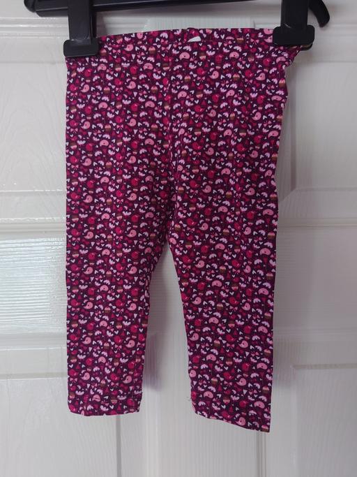 Buy & Sell Leicestershire Charnwood - Photos for Baby girls floral leggings size 6-9 months