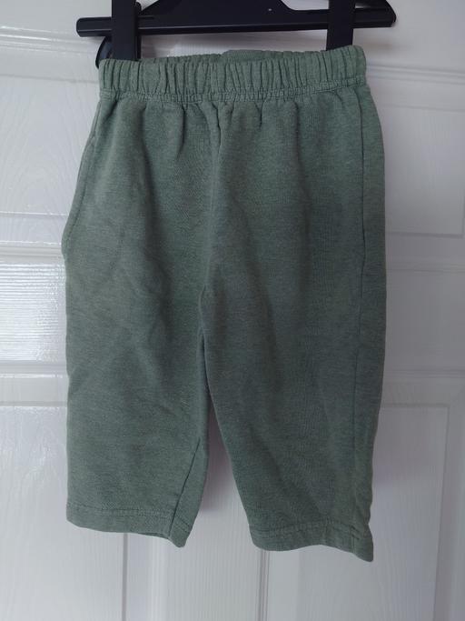 Buy & Sell Leicestershire Charnwood - Photos for Boys green joggers size 18 months