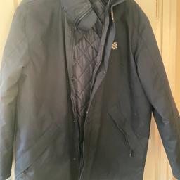 Very good condition 
Slight bobbling around collar 
Kariban brand

Smoke free home

Navy 

Collect Spennymoor or can be posted