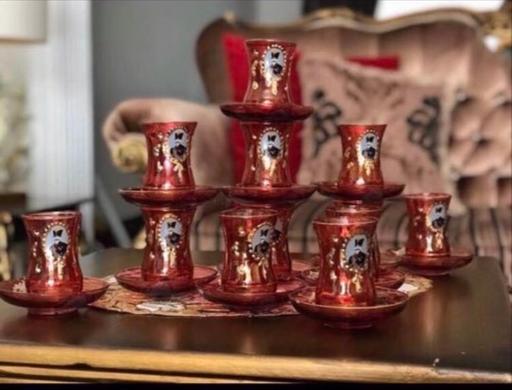 Buy & Sell North West London Neasden - NW2 - Photos for Beautiful set of 12 Persian tea glasses.