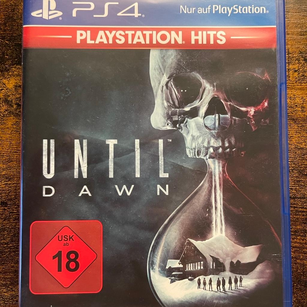 Until Dawn ist ein vom britischen Entwicklerstudio Supermassive Games entwickeltes Computerspiel, das dem Genre Survival Horror zuzuordnen ist. Es wurde im August 2015 von Sony Computer Entertainment exklusiv für die PlayStation 4 veröffentlicht.

 Nichtraucherhaushalt

Versand möglich

Keine Rückgabe oder Gewährleistung