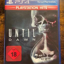 Until Dawn ist ein vom britischen Entwicklerstudio Supermassive Games entwickeltes Computerspiel, das dem Genre Survival Horror zuzuordnen ist. Es wurde im August 2015 von Sony Computer Entertainment exklusiv für die PlayStation 4 veröffentlicht.

 Nichtraucherhaushalt

Versand möglich 

Keine Rückgabe oder Gewährleistung