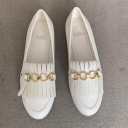New
White loafers from Faith 
Size 6