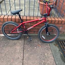 Voodoo bmx bike in used condition usual scuffs as with all used bikes spots of rust as well does not affect in any way
