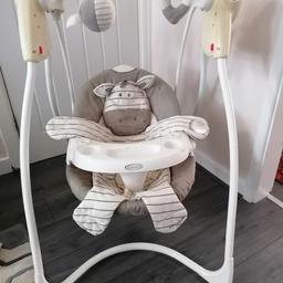 Baby swing chair. Can be used from birth.