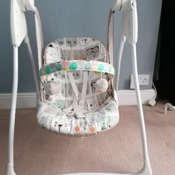 Baby swing chair battery operated
