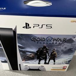 Here I have brand new sealed ps5 disc version bought for daughter but was duplicated gift and now to late to return therefore selling as not going to get used ideal Xmas present may swap why could deliver cash on collection no scammers