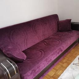 Sofa mit Bettfunktion.
2,24 m