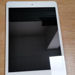 Apple Ipad Mini 1st Generation 16gb Wifi (READ AD) 

CASH ON COLLECTION ONLY, I'm in Acocks Green, b27. NO DELIVERY AND NO SWAPS

In good condition overall, has an engraving on the back which has been scratched away

On iOS 9.3.5, some apps including YouTube will not work on this, YouTube can still be accessed via Web browser 

Tablet only and usb lead