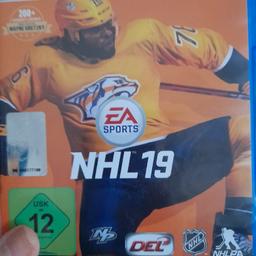 ich verkaufe das Spiel NHL 19 für PS4 kann man auch auf der PS5 spielen nur dreimal gespielt

nur für Selbstabholer