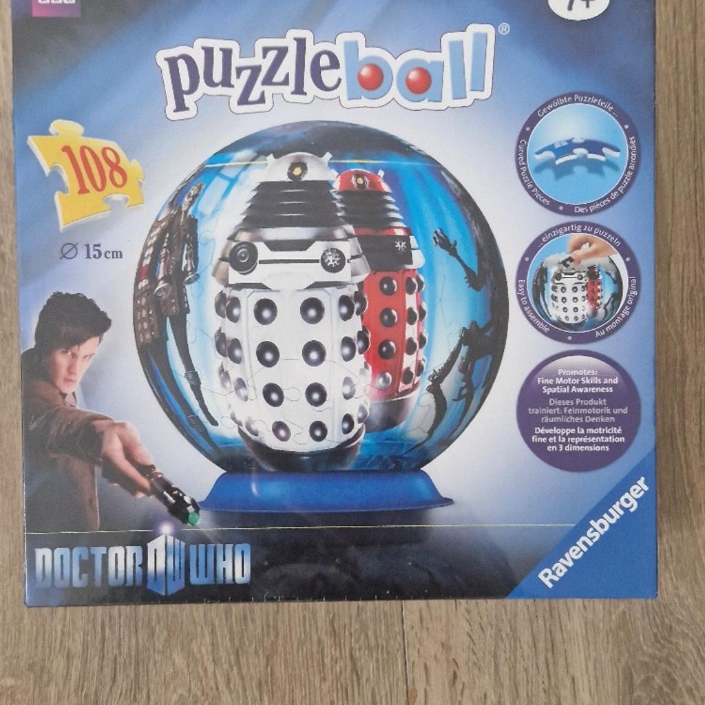 Doctor Who Puzzleball

New and unopened