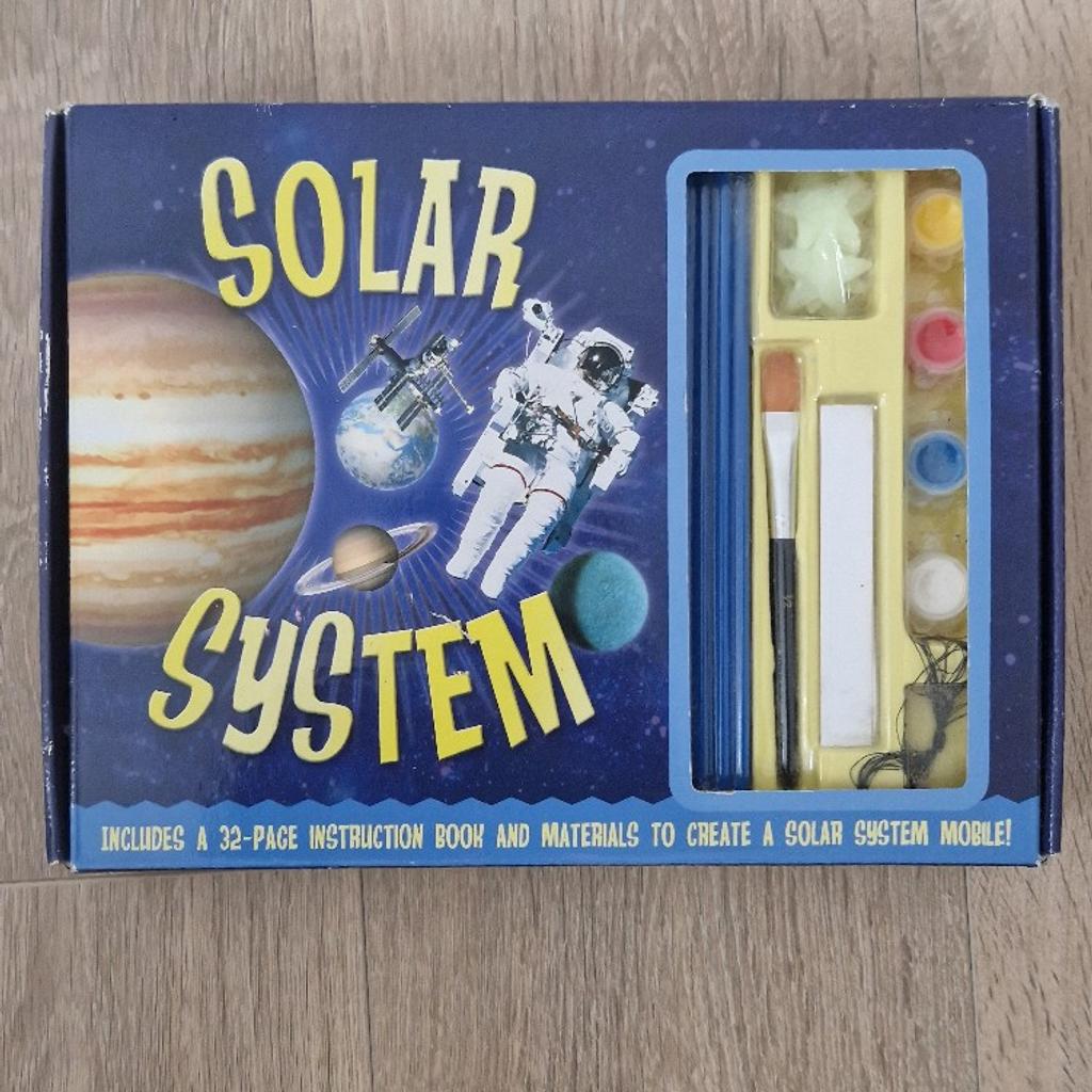 Solar system craft kit.

Make your own solar system.

New and unopened