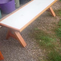 coffee table size 15 inches high x20 wide x 50 inches long very strong design can deliver pls phone 07779319270 im in burton on trent