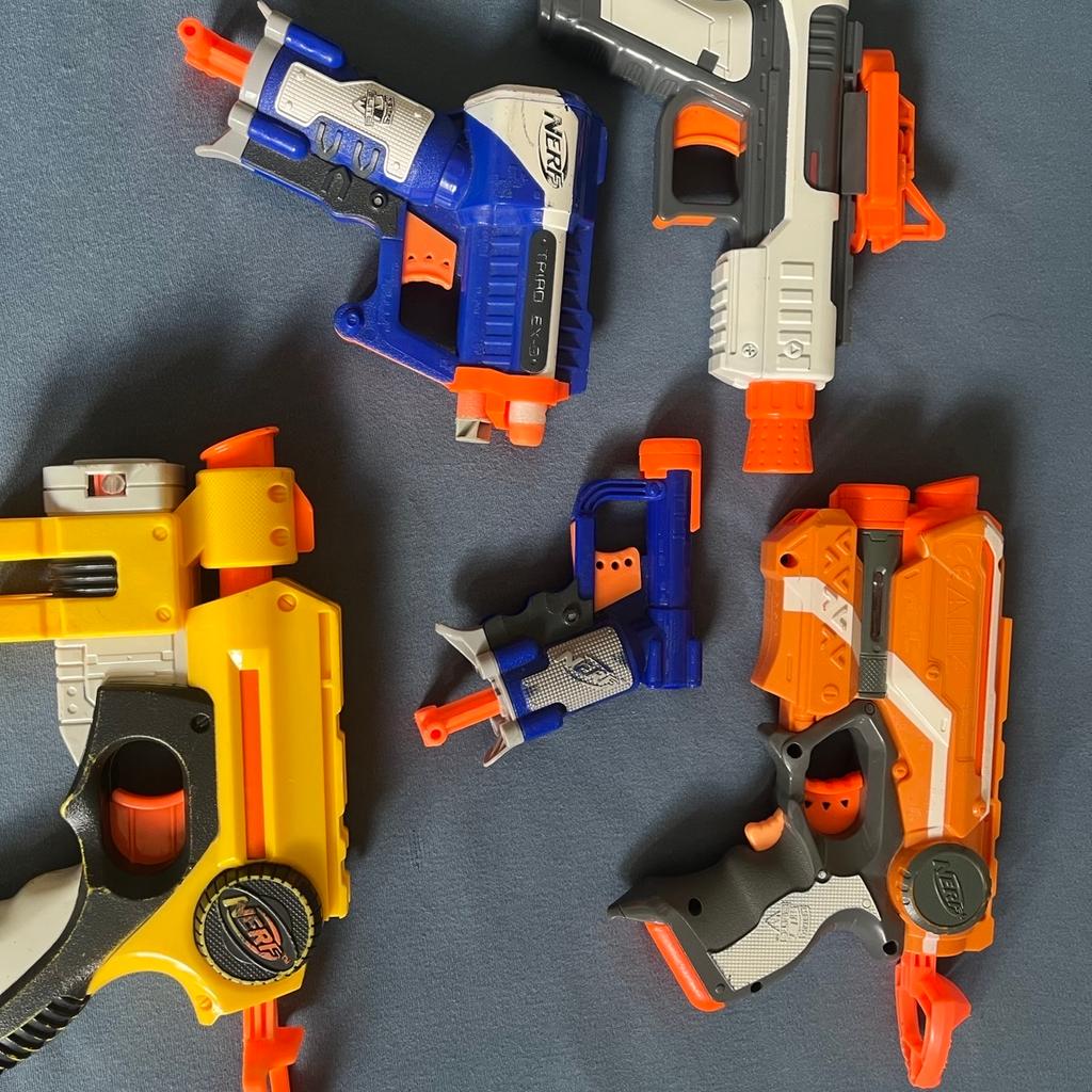 10 Nerf Waffen mit 100 Patronen in 6706 Gemeinde Bürs for €250.00 for ...