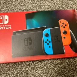 Brand New Nintendo Switch Bundle
Nintendo switch neon
Brand new in original packaging and with no marks or damage at all.
Comes with three original Nintendo switch games and hard shell carry case.
Games are Minecraft, Hello Neighbour and Rocket League.
Well over £350 worth of equipment here, all in mint working condition. 
Priced to sell.
Collection only.