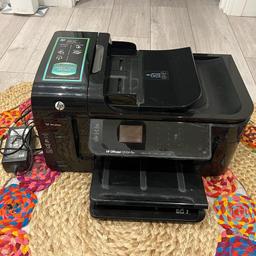 - HP Officejet 6500A Plus e-All-in-One Printer
- Model Number E710n
- Wireless capability: Yes, built-in WiFi
- Functions: Print, copy, scan, fax, Web
- Weight weight 12.18 kg
- Dimensions (W x D x H) 476 x 450 x 258mm
- Collect from N20, London
- Cash on Collection
- Smoke and Pet Free Home
- Listed on other Sites
- If its listed, its available
- Feel Free to ask questions or come have a look.