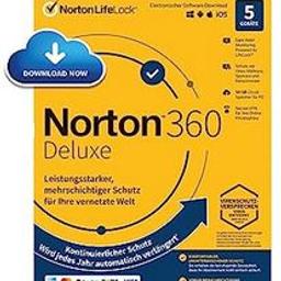 NORTON 360 Deluxe | 

Download Code mit Automatischer Verlängerung 

5 Geräte 

15 Monate 

Versand per Mail

Wenn Sie nicht verlängern möchten, können Sie Ihr Norton-Abonnement jederzeit kündigen. 

Dieses Norton 360 Deluxe Produkt wird jährlich automatisch erneuert und erfordert, dass eine Zahlungsmethode hinterlegt wird, um die Lizenz zu aktivieren. Ihr Konto wird nicht belastet, bis die bereits bezahlte Laufzeit endet.