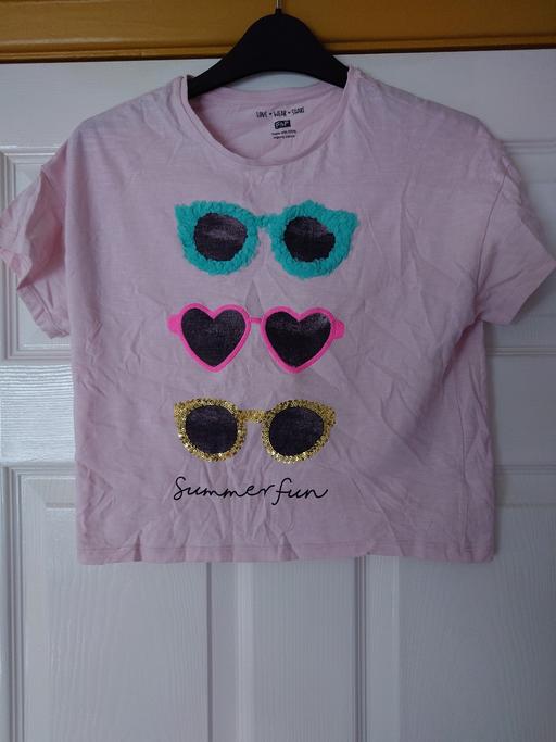 Buy & Sell Leicestershire Charnwood - Photos for Girls pink top size 10-11 years