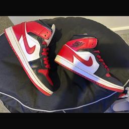 Jordan 1s red black size 4.5 great condition £40 ONO