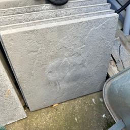I have 51 York riven light grey slabs left over from my garden project
They are £2.50 each