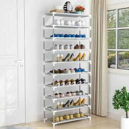 🧿Brand Unbranded
🧿Item Height 170cm
🧿Item Length 60cm
🧿Item Width 30cm
🧿Type Shoe Rack
🧿Material Iron Pipe and Non-Woven Fabric
🧿Number of Shelves 10
🧿Features Durable & Sturdy, Breathable Fabric, Adjustable Height, Anti-Slip
🧿Mounting Free Standing
🧿Capacity 30 Pairs
🧿Assembly Required Yes
🧿Care Instructions Clean with Damp Cloth, Clean with Dry Cloth
🧿Size 60*30*170cm
🧿Color Grey
🧿Room Living room, Hallway, Bedroom, Any