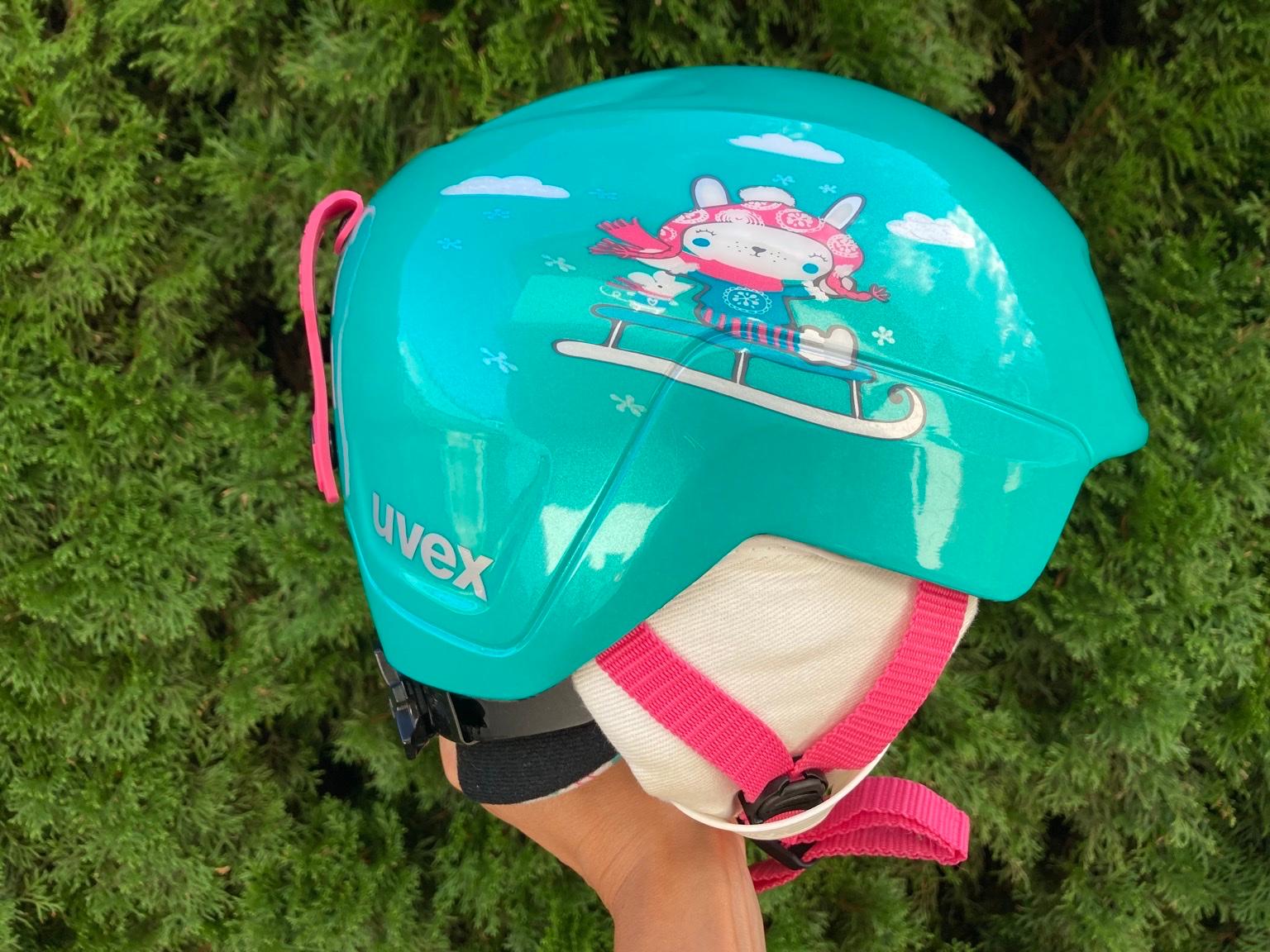 Casque De Ski Uvex Pour Enfants 51-55 Cm - Léger, Réglable, Ventilation - Protection Optimale Pour Le Ski Et Sports D'hiver