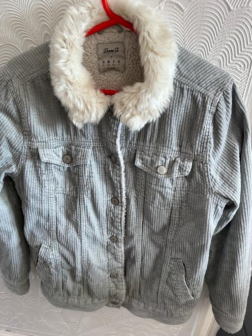 Buy & Sell West Midlands Sandwell - Photos for Denim & Co fur lined jacket