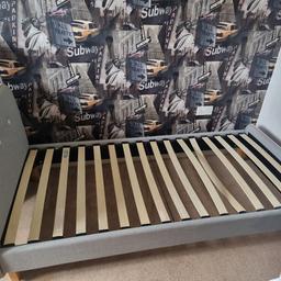 Excellent condition no marks or scratches, wooden slats are in perfect condition, mattress not included