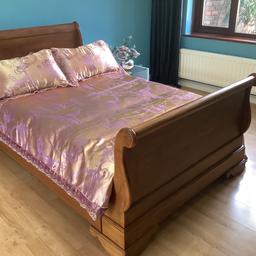 I am selling this Beautiful Double Solid Wood Bed Frame.
In Amazing Condition.

Looking for Perfect Home.
Dismantled Ready to Go.
Pet Free Smoke Free Home.

Delivery Can be arrange extra charge

My Location: SE16