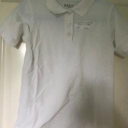 💥💥 OUR PRICE IS JUST £1 💥💥

Preloved girls school polo shirt in white 

Age: 8-9 years
Brand: M&S 
Condition: like new hardly worn

All our preloved school uniform items have been washed in non bio, laundry cleanser & non bio napisan for peace of mind

Collection is available from the Bradford BD4/BD5 area off rooley lane (we have no shop)

Delivery available for fuel costs

We do post if postage costs are paid For (we only send tracked/signed for)

No Shpock wallet sorry
