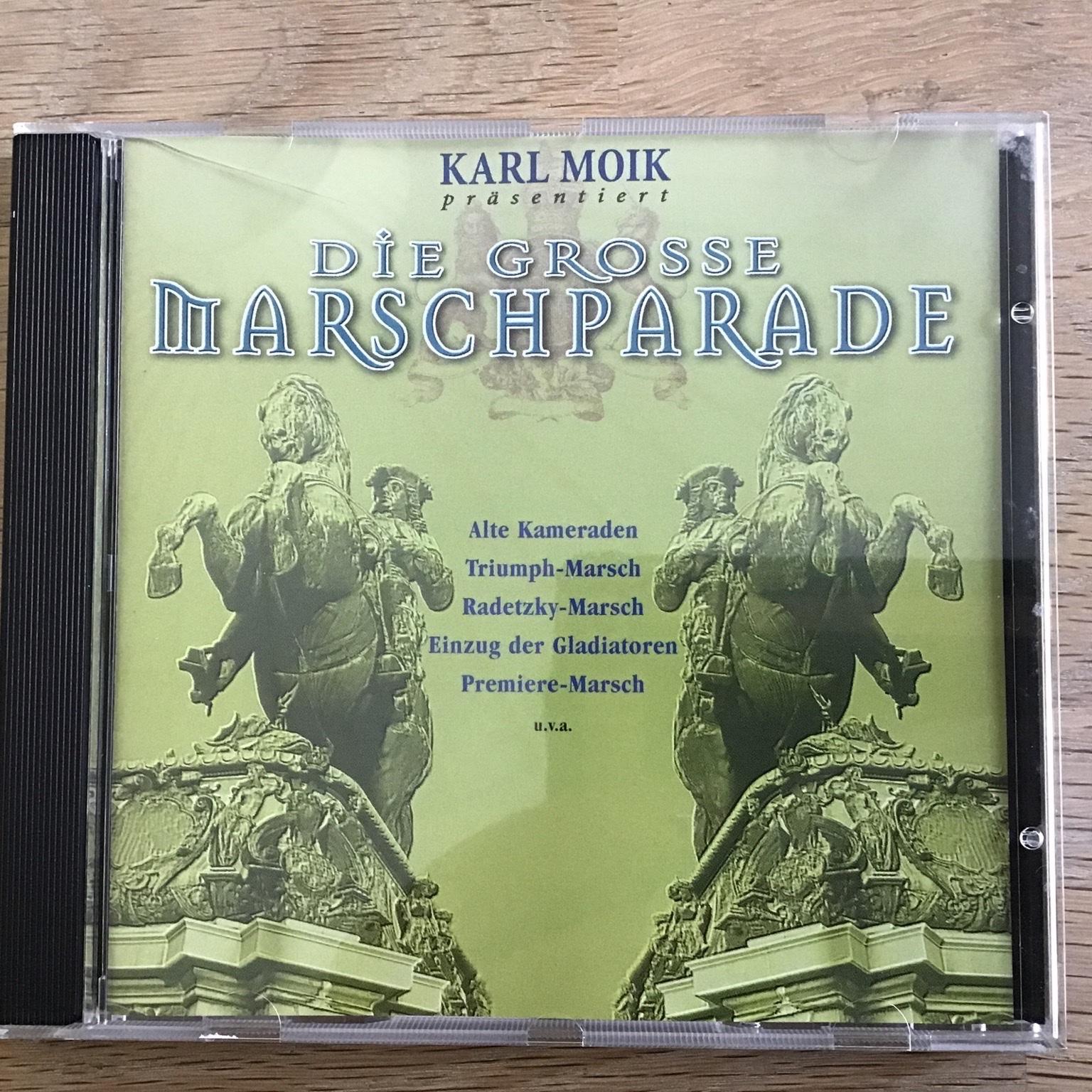 DiE GROSSE MARSCHPARADE Karl Moik CD In 09125 Chemnitz Für 5,00 € Zum ...