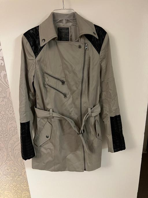 Buy & Sell South West London West Brompton - South West London - Photos for Guess Belted Trench Coat Size XS