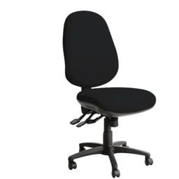 3 Lever Heavy Duty Mechanism with independent seat and back adjustment and ratchet back adjustment

Banner Jumbo High Back Task Chair

25 inch black 5-star base

Fabric: Camira Phoenix Havana

Specifications:

Basic Data

ColourPhoenix Havana (Black)

BrandSteelco

OEMKT040-YP009

Dimensions

Weight kg17

Height mm630

Depth mm500