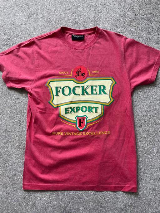 Buy & Sell North Yorkshire Harwood Dale - North Yorkshire - Photos for FOCKER BEER T-SHIRT (SMALL)