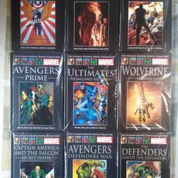9 x Marvel Comics Graphic Novel Hardcovers for £20.

Works out at just over £2 a book.

Cash on Collection only from B23 7NQ.