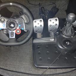 PS4 steering wheel and chair setup £150 now dafft offers