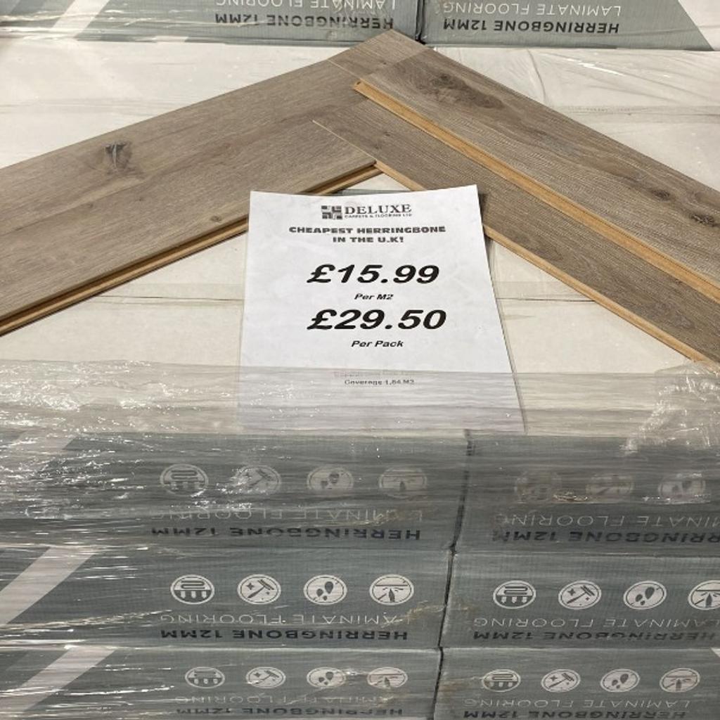 💥💥💥Clearance Pallets
Upto 40% off on All Types of Flooring

🔥Laminate 8mm  Per Box m2 Coverage Per box Cheapest In The Country!

🔥Water Resistant Laminate m2

🔥 Herringbone 12mm m2

🔥SPC waterproof flooring m2

✔️ 100’s of colours to choose from
✔️ 100’s of pallets Of Laminate Flooring
✔️ Largest Stockist Of Carpets
✔️ Largest Selection Of Vinyl In The West Midlands
 ✔️Rugs In Stock In Various Sizes
✔️10000 Sq ft Unit Full To The Max

Any Many More….
𝐶𝑜𝑚𝑒 𝑖𝑛 𝑡𝑜𝑑𝑎𝑦 𝑎𝑛𝑑 𝑡𝑎𝑘𝑒 𝑎𝑑𝑣𝑎𝑛𝑡𝑎𝑔𝑒 𝑜𝑓 𝑒𝑣𝑒𝑟𝑦𝑡ℎ𝑖𝑛𝑔 𝑤𝑒 ℎ𝑎𝑣𝑒 𝑡𝑜 𝑜𝑓𝑓𝑒𝑟. 𝑊𝑒 𝑙𝑜𝑜𝑘 𝑓𝑜𝑟𝑤𝑎𝑟𝑑 𝑡𝑜 𝑠𝑒𝑒𝑖𝑛𝑔 𝑦𝑜𝑢 𝑠𝑜𝑜𝑛!

📍Ready to Collect, 🚚delivery also available!

𝐓𝐢𝐦𝐢𝐧𝐠𝐬 & 𝐀𝐝𝐝𝐫𝐞𝐬𝐬 -

Mon - Sat - 9am - 6pm
Sunday - 10am - 4pm

𝗗𝗲𝗹𝘂𝘅𝗲 𝗖𝗮𝗿𝗽𝗲𝘁𝘀 & 𝗙𝗹𝗼𝗼𝗿𝗶𝗻𝗴 𝗟𝘁𝗱!
 Unit 17/18 Owen Road, West Midlands, Willenhall, WV13 2PY

0️⃣1️⃣2️⃣1️⃣5️⃣6️⃣8️⃣8️⃣8️⃣0️⃣8️⃣