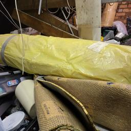 carpet underlay  plastic covered new and used ,clean condition around 45 square meters