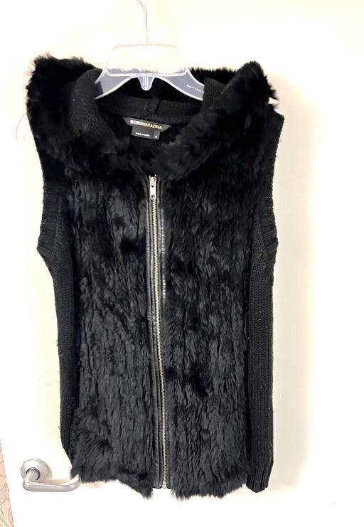 Buy & Sell West London West Kensington - West London - Photos for BCBGMAXAZRIA Wool Mix Rabbit Fur Vest