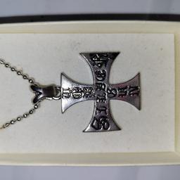 first one can be worn either way with both sides different,other long black cross