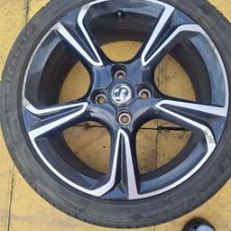 2 vauxhall corsa 2020 alloys and tyres. alloys could do with a refurb but the tyres have good tread on them. collection only.