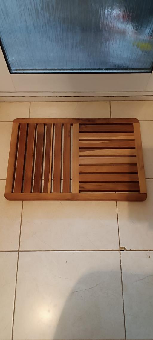 Buy & Sell South East London Thamesmead - South East London - Photos for Wooden bath & shower mat