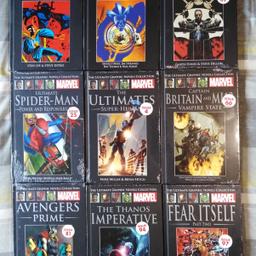 9 x Brand New and Sealed Marvel Comics Graphic Novel Hardcovers for £30.

Works out at just over £3 a book.

Cash on Collection only from B23 7NQ.